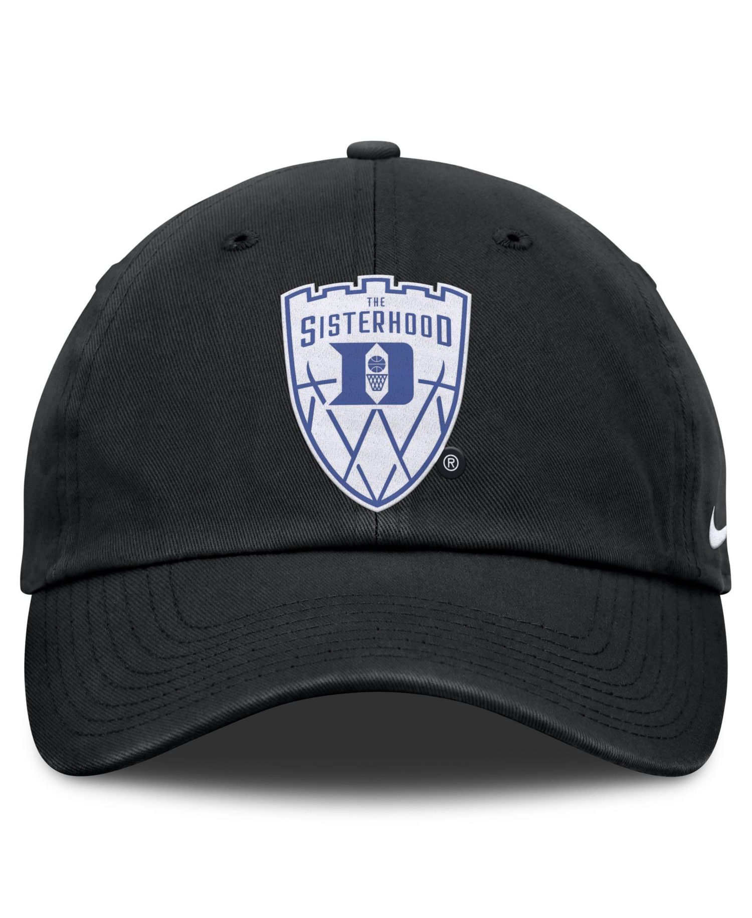 Men's Black Duke Blue Devils The Sisterhood Club Adjustable Hat