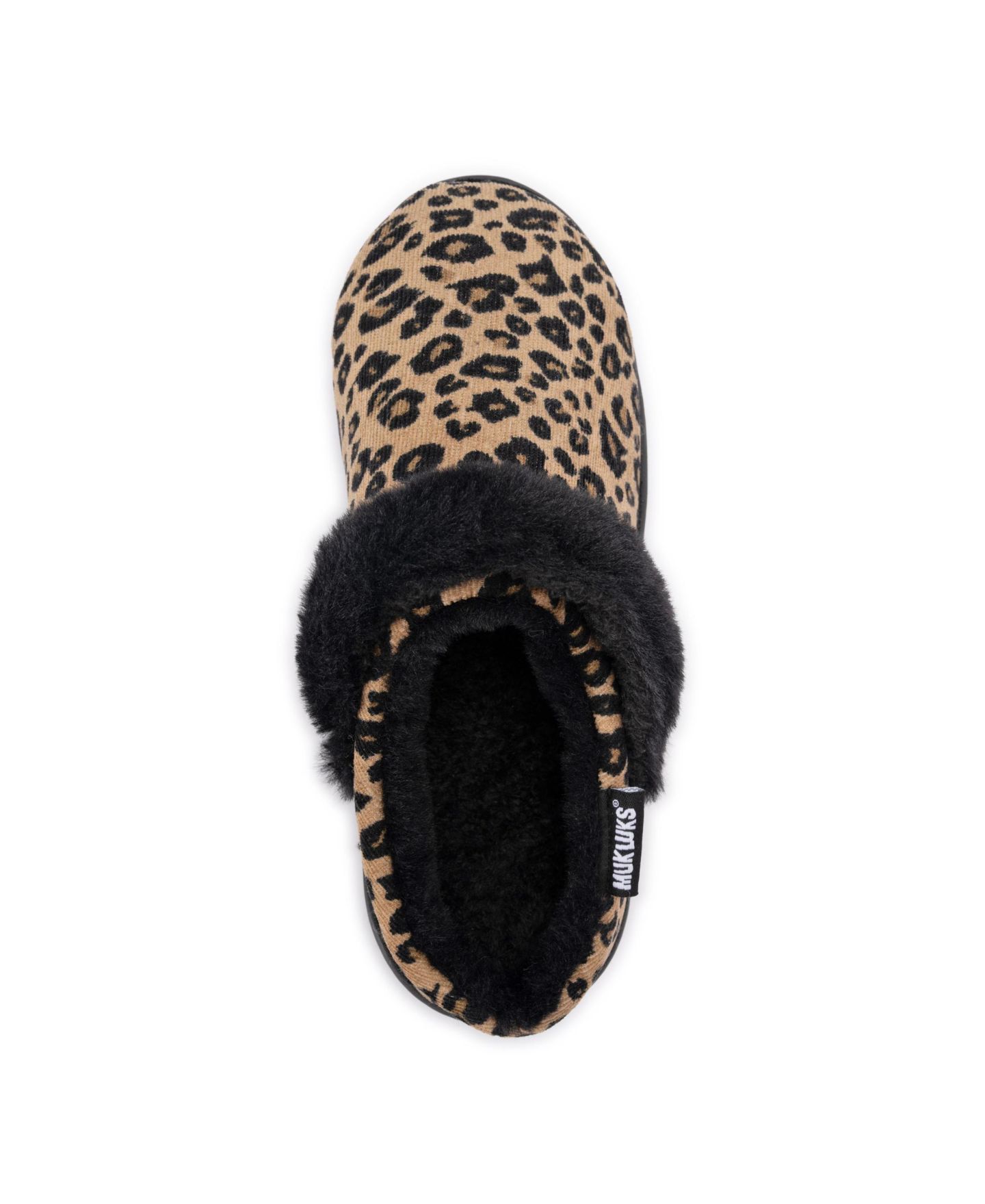 Женские сабо MUK LUKS Quianna Lissa Clog Slippers, цвет: Рыжевато-коричневый леопардовый — фото 8