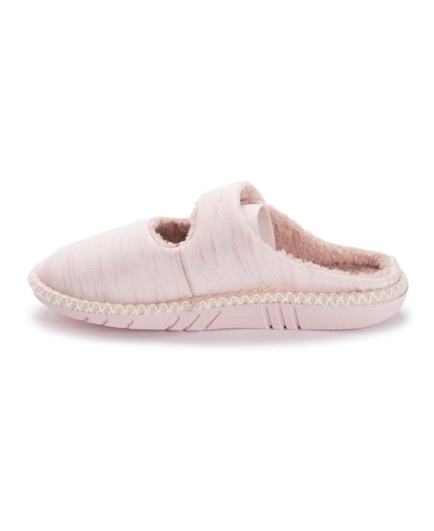 Женские тапочки MUK LUKS All Day Mary Jane Slippers, цвет: Розовый — фото 7