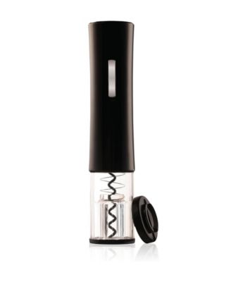 HIC Bar Automatic One-Touch 9.3" Wine Opener with Clip-On Foil Cutter