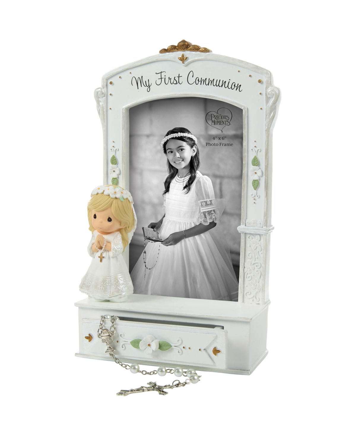 Precious Moments Communion Girl Photo Frame Set of 2