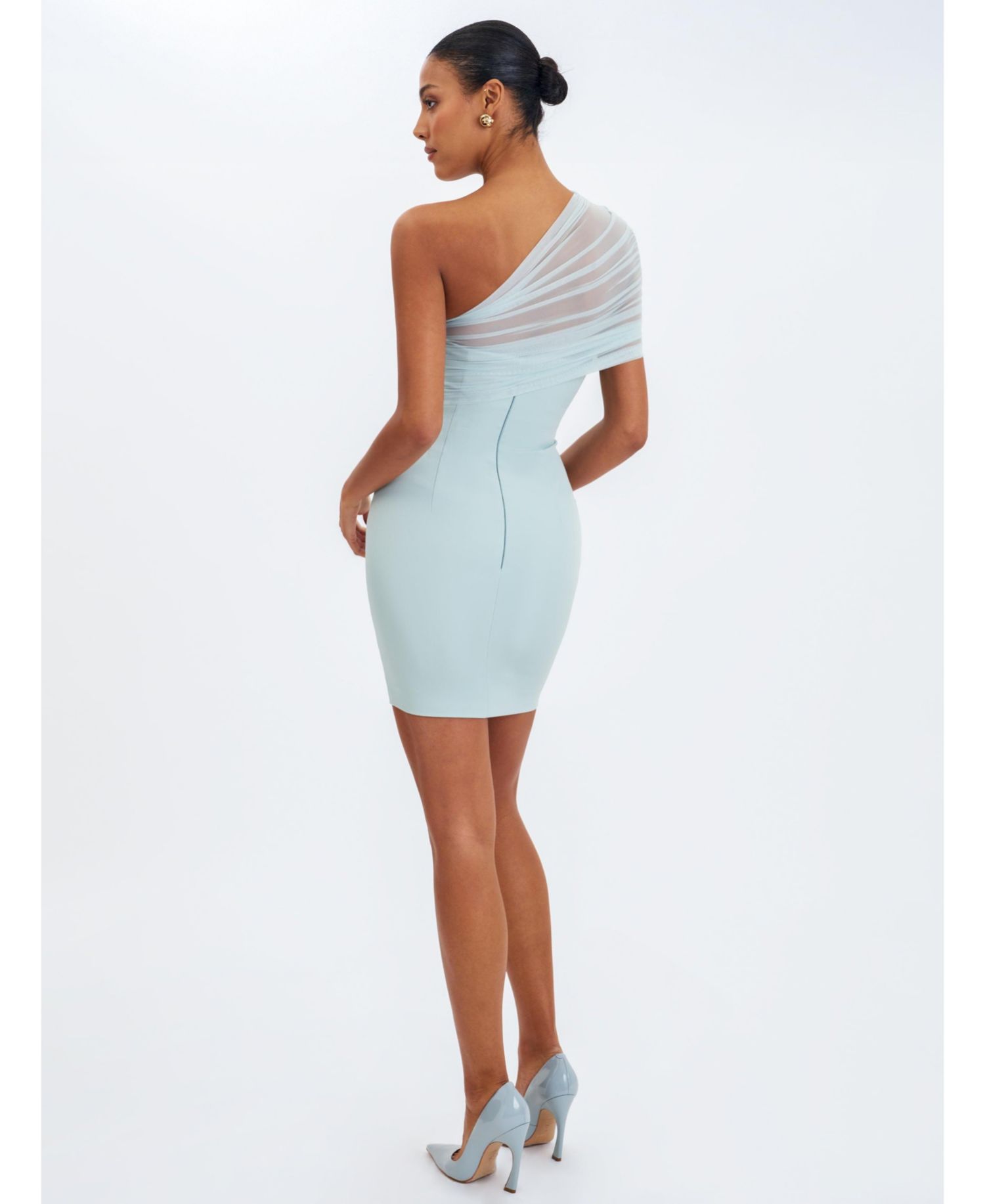 Women's Phoebe One-Shoulder Ruched Mini Dress