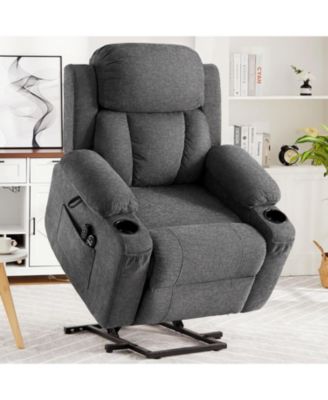 Oversized Electric Power Lift Recliner Chair with Heat and Massage