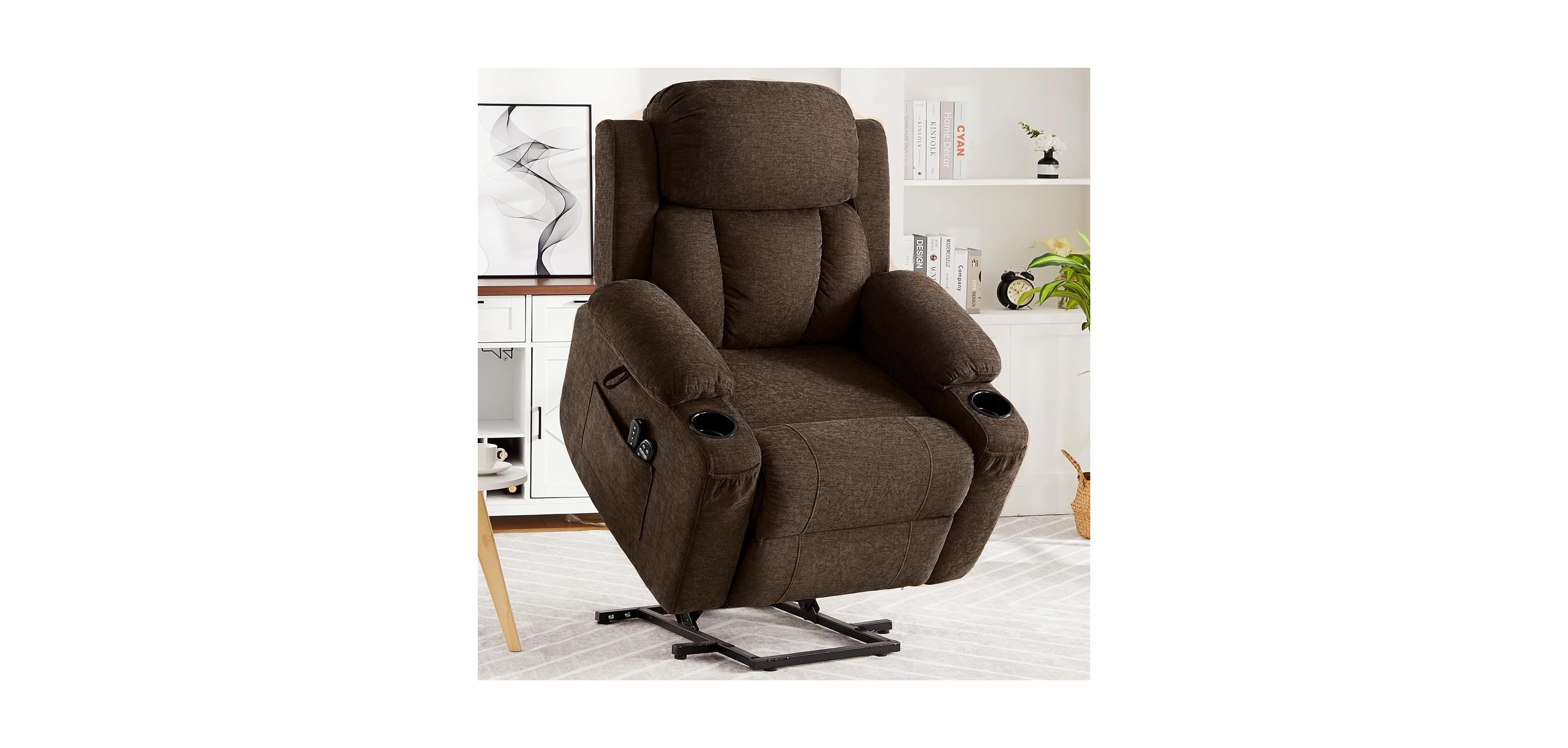 gaomon Oversized Electric Power Lift Recliner Chair with Heat and Massage