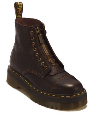 Women's Sinclair Ambassador Leather Eye Round Toe Booties