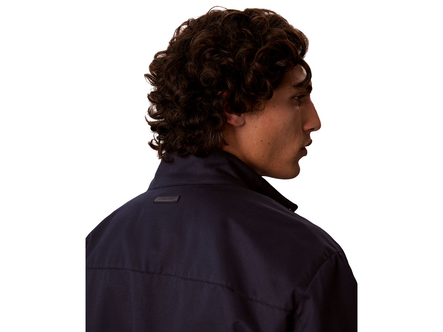 Мужская куртка Calvin Klein Bomber, цвет: Тёмный сапфировый — фото 5