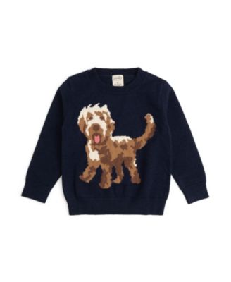 Little Boys Vintage Puppy Sweater