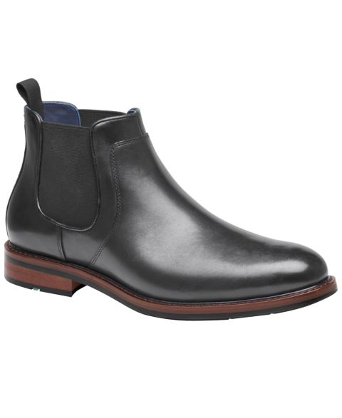 Мужские ботинки Johnston & Murphy XC Flex Daylen Chelsea, цвет: Чёрный