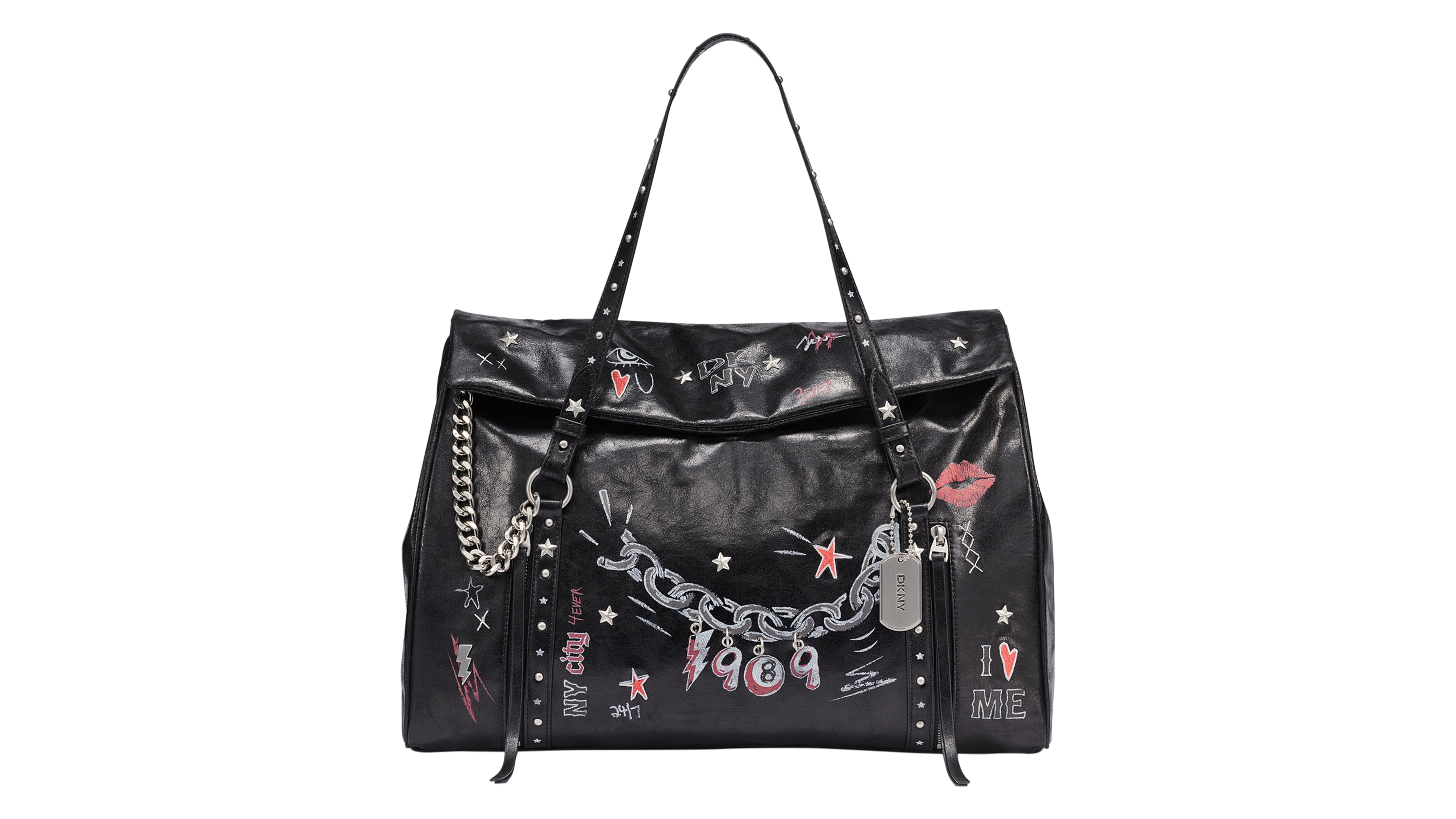 Dkny Skye Extra-Large Structured Laptop-Compatible Satchel