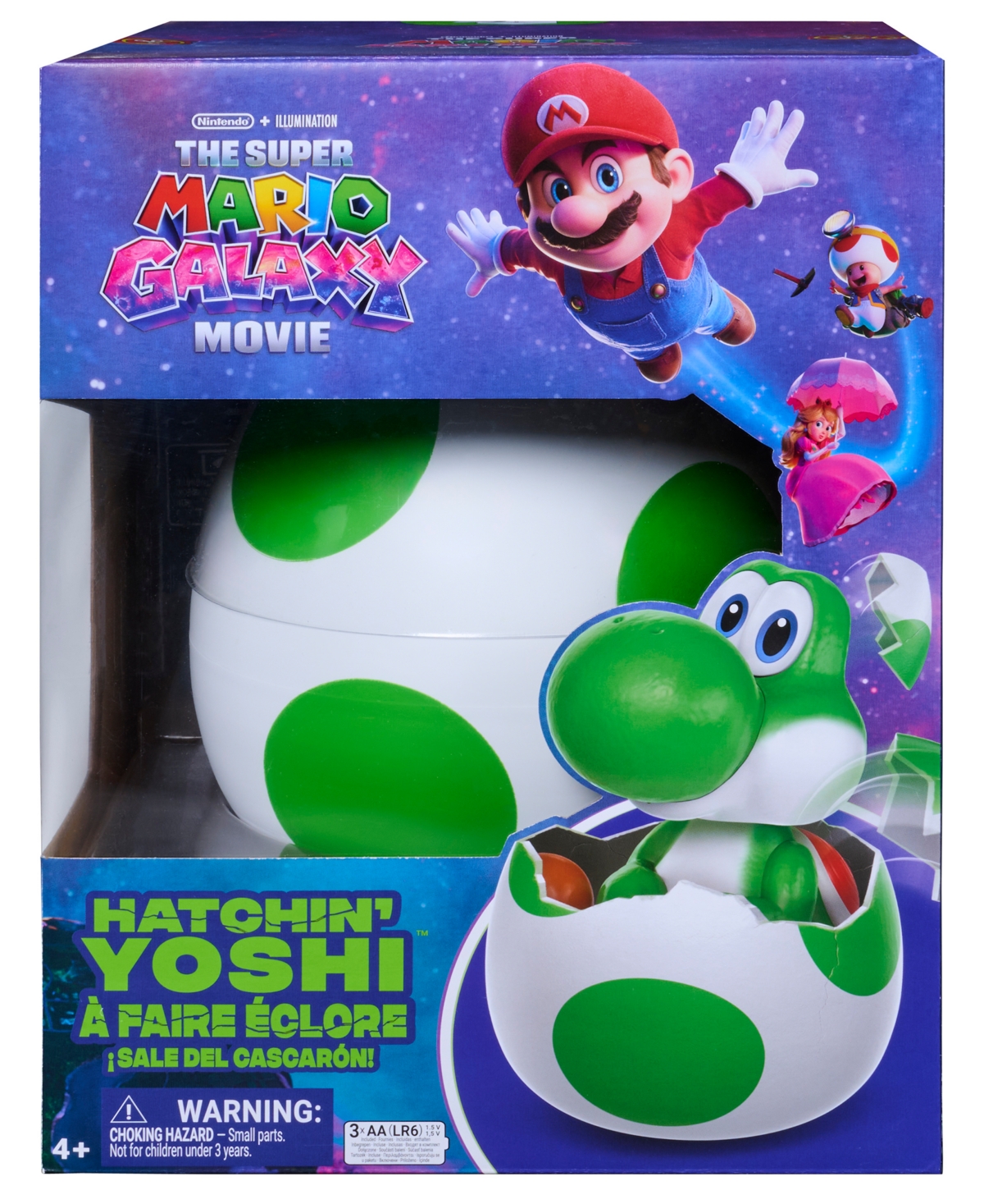 Super Mario Hatchin' Yoshi Interactive Figure