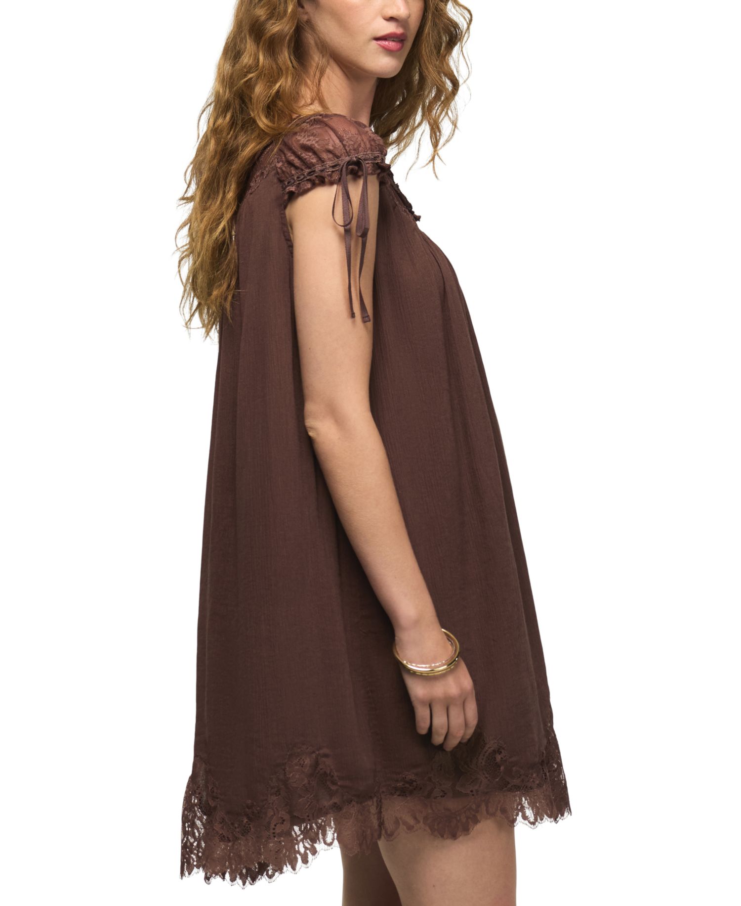 Women's Lace Babydoll Mini Dress