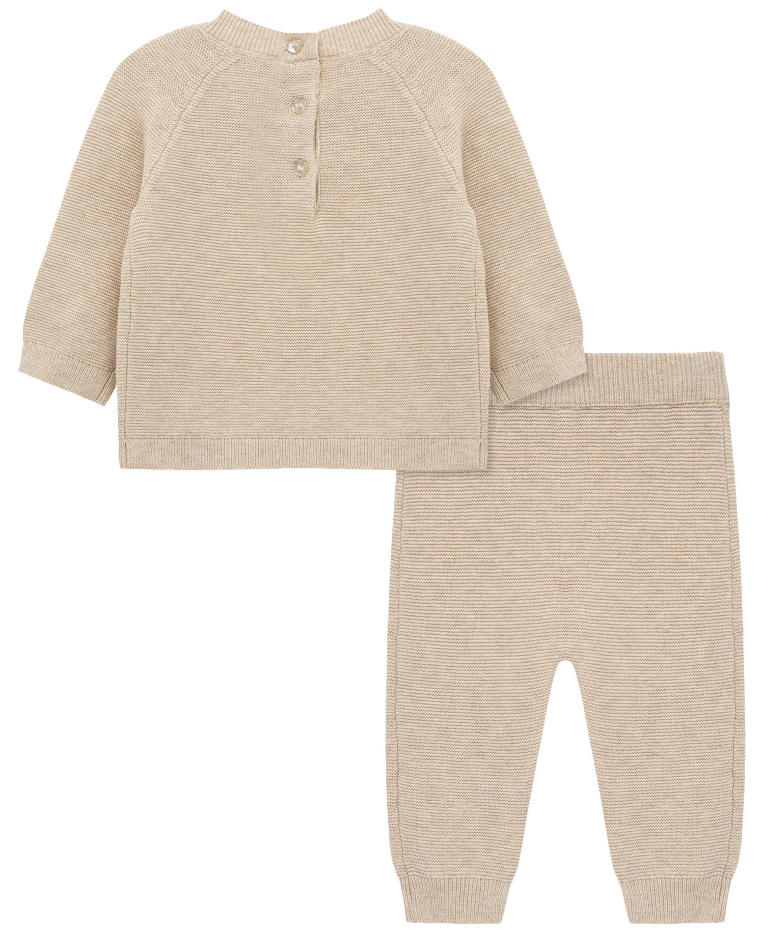 Baby Boys' Teddy Bear Graphic Sweatshirt and Pants, 2-Piece Set