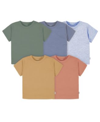 Toddler Boys' 2T- 5T 5-Pack Short Sleeve T-Shirts