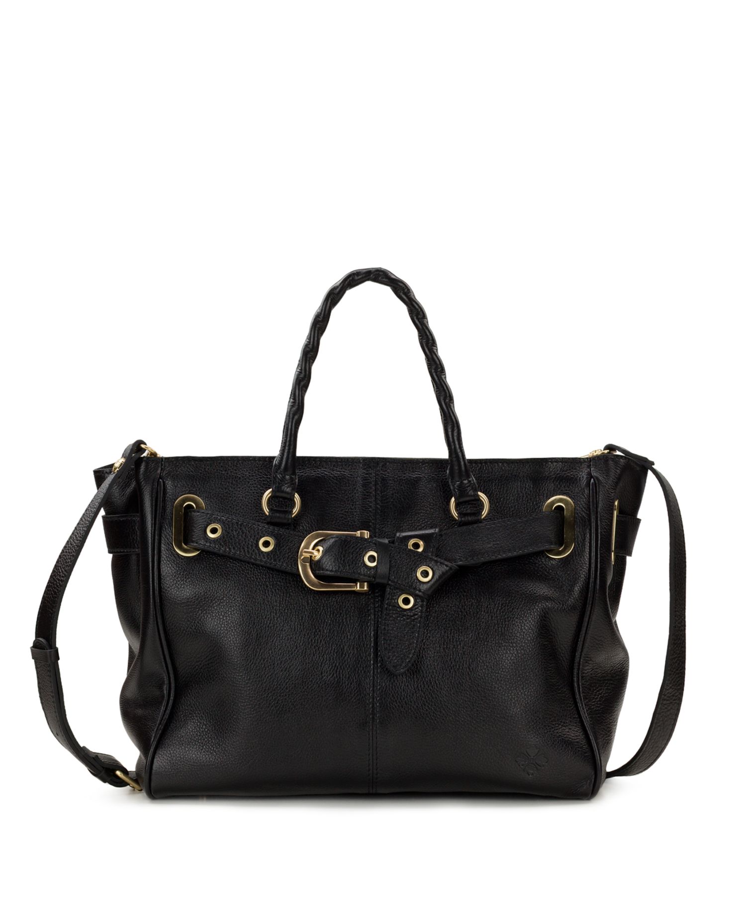 Kari Belted Extra-Large Satchel Handbag