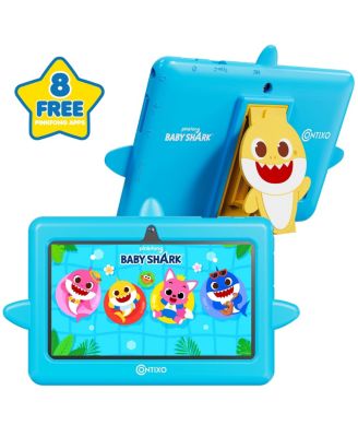 Pinkfong A8 Baby Shark 7-Inch Kids Tablet, 32GB, 8 Learning Apps and Parental Controls