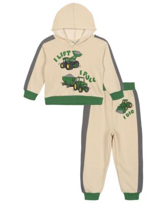 Little Boys' Fleece 2-Piece Hoodie and Joggers Set