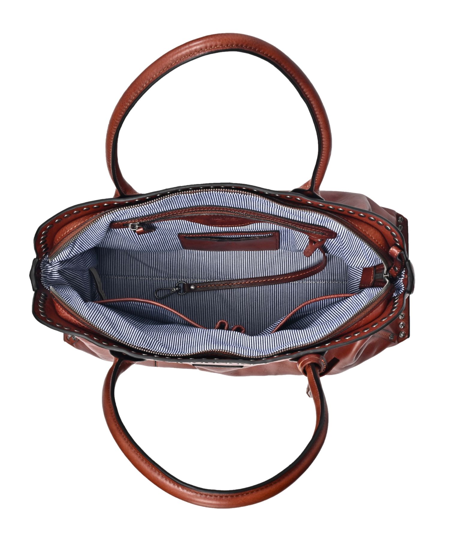 Soul Stud Large Leather Satchel Bag