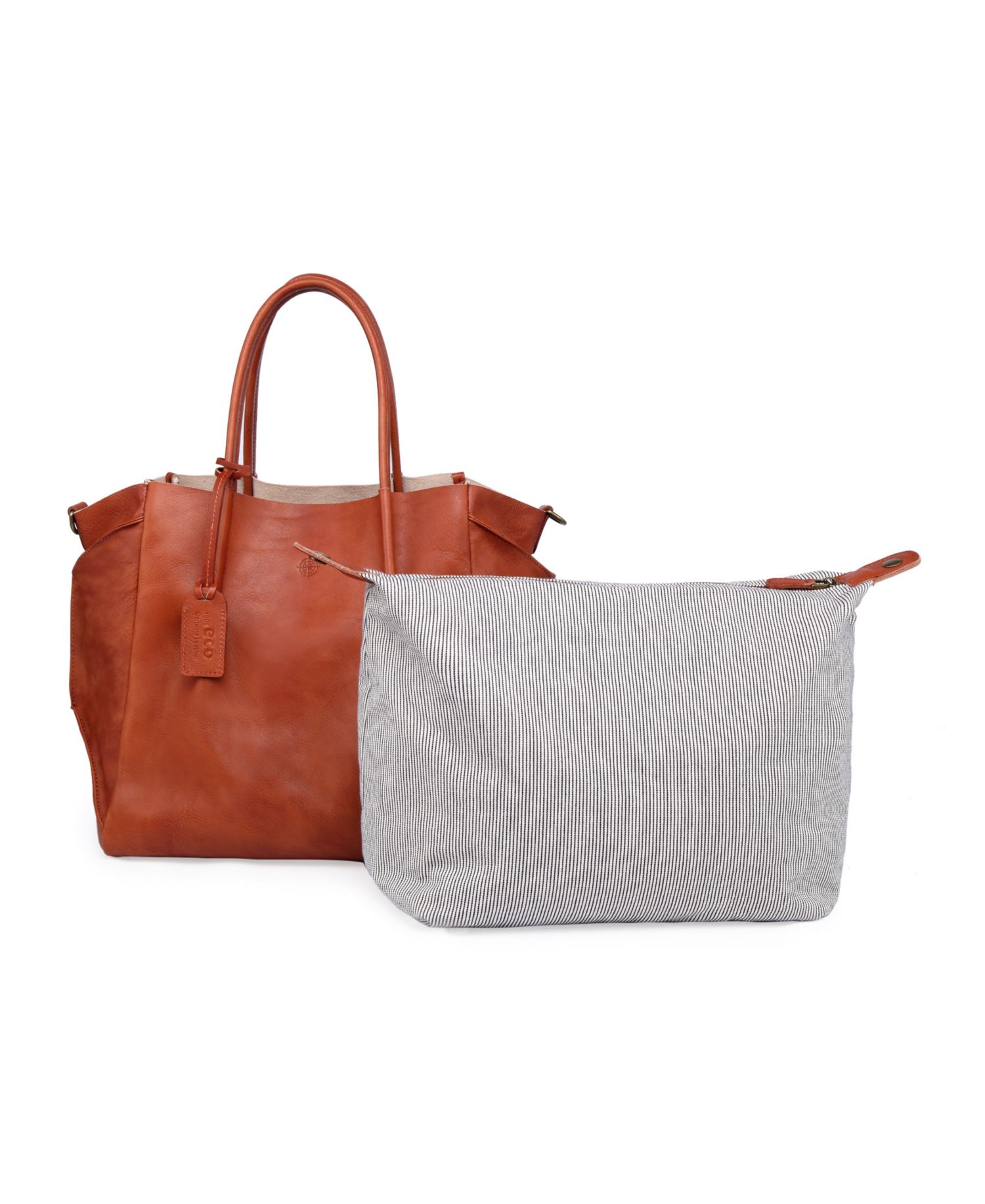 Sprout Land Extra-Large Leather Tote Bag