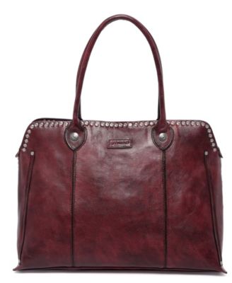 Soul Stud Large Leather Satchel Bag