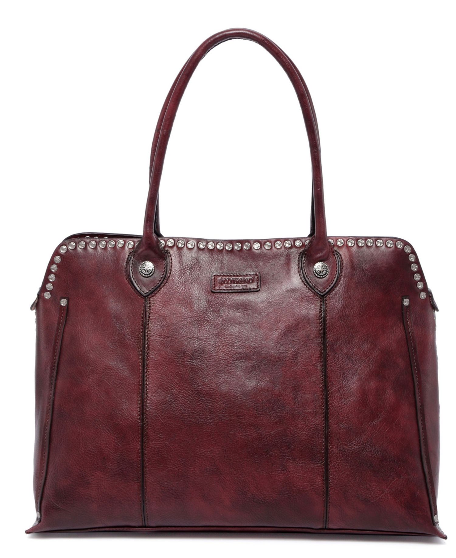 Soul Stud Large Leather Satchel Bag
