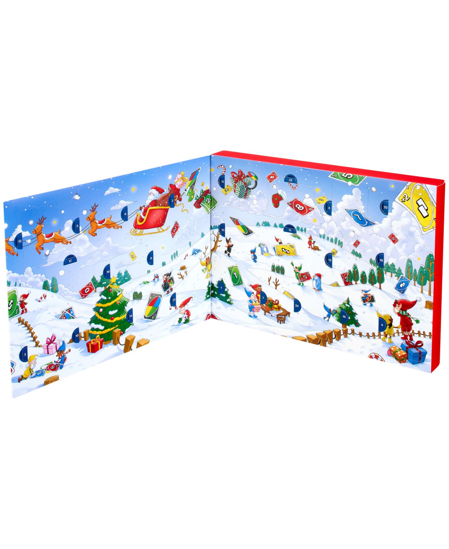 Детская игрушка Mattel UNO Advent Calendar, Ages 7+ — фото 3