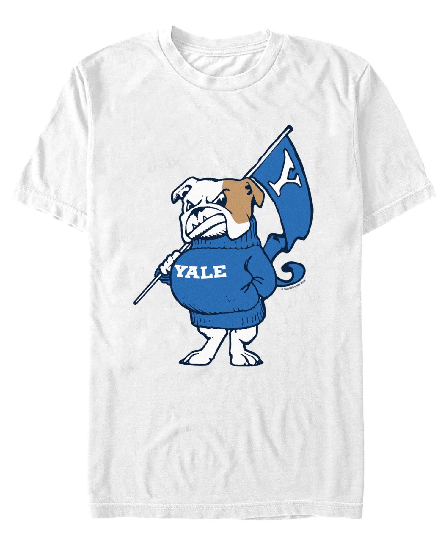 Men's Bulldogs Yale Flag Graphic T-Shirt
