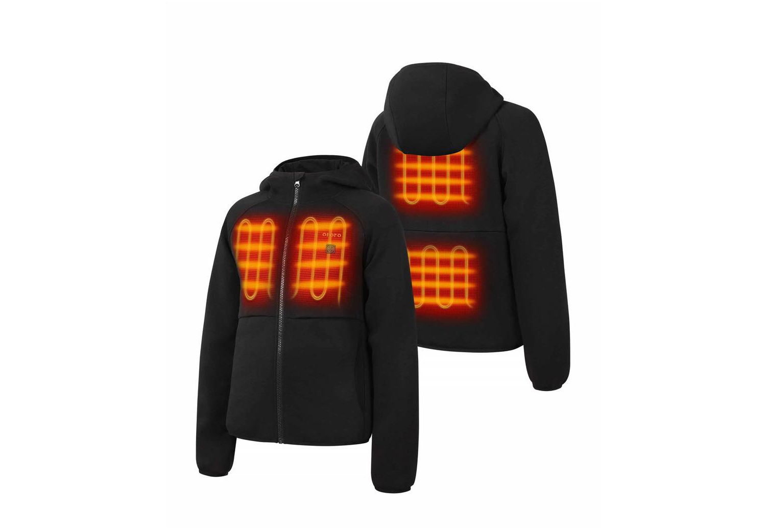 Kids' Unisex S TO XL 4-Zone Heated Fleece Hoodie