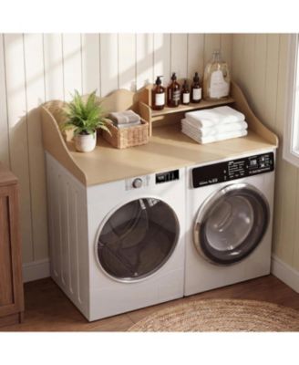 54" Washer Dryer Countertop with Shelf, Waterproof