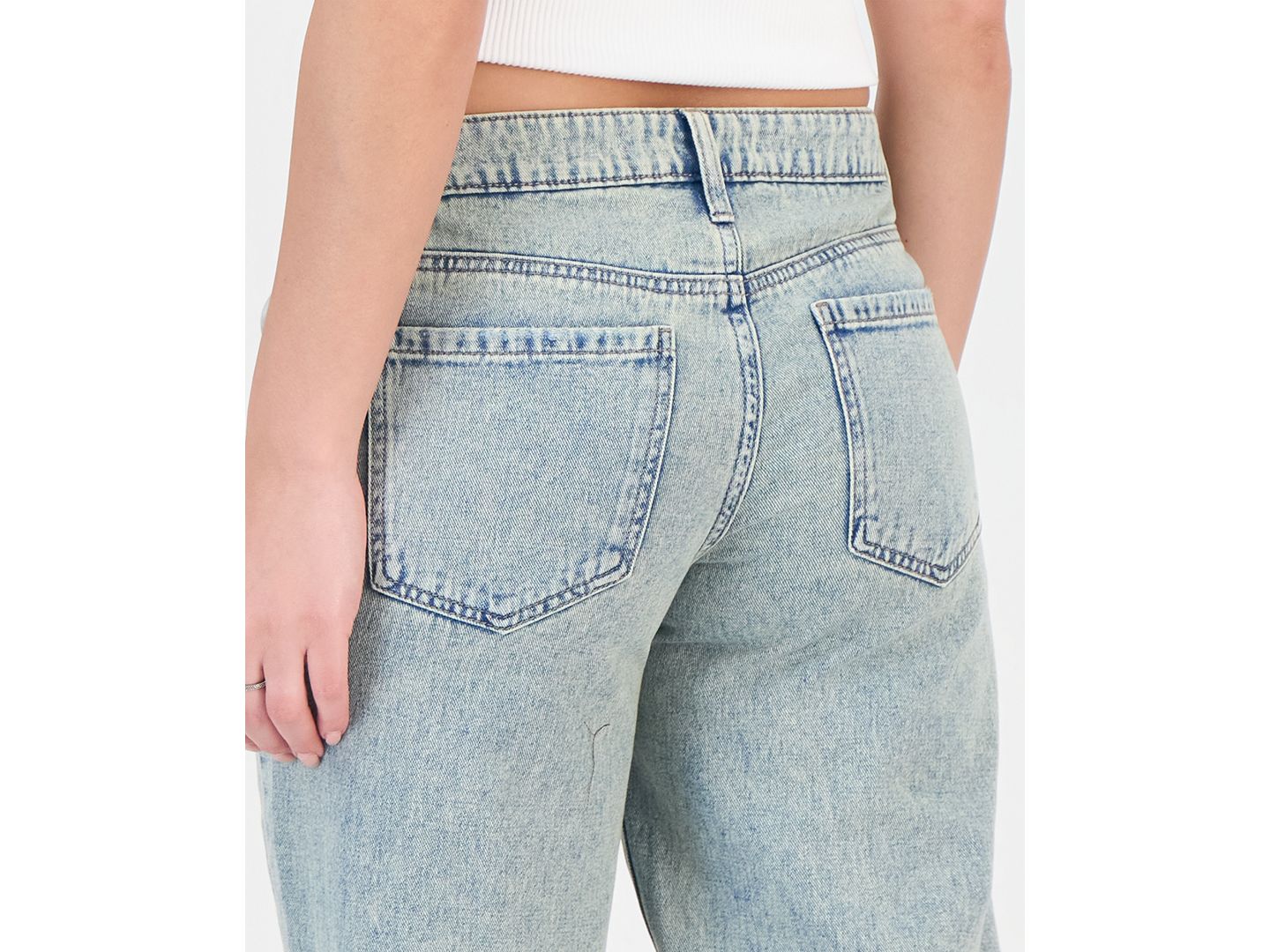 Женские джинсы Celebrity Pink Juniors' Low-Rise Straight-Leg, цвет: Ferron — фото 7