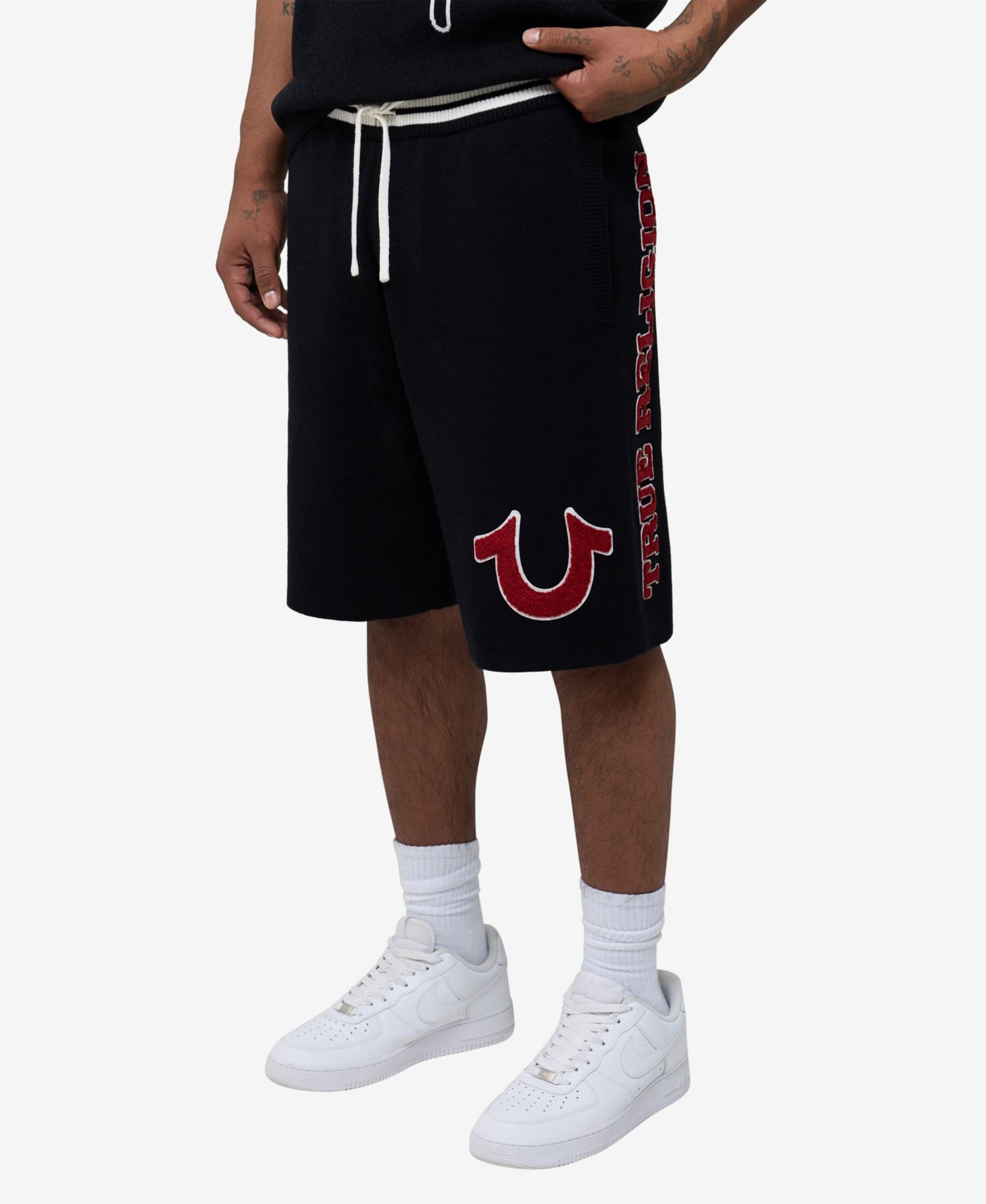 Men's Knit Logo Shorts, 8.75" Inseam