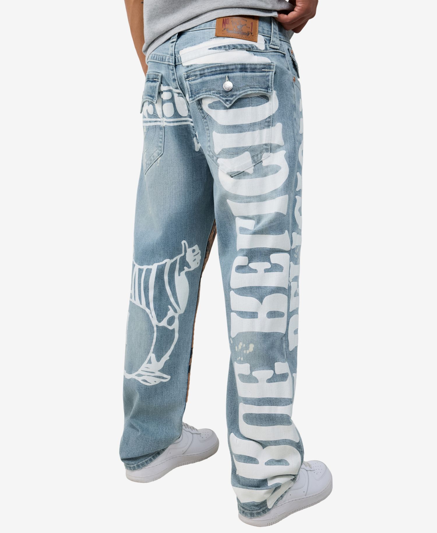 Men's Bobby Flap Baggy Jeans