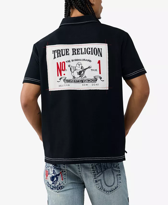 Men's Buddha Logo Polo Shirt