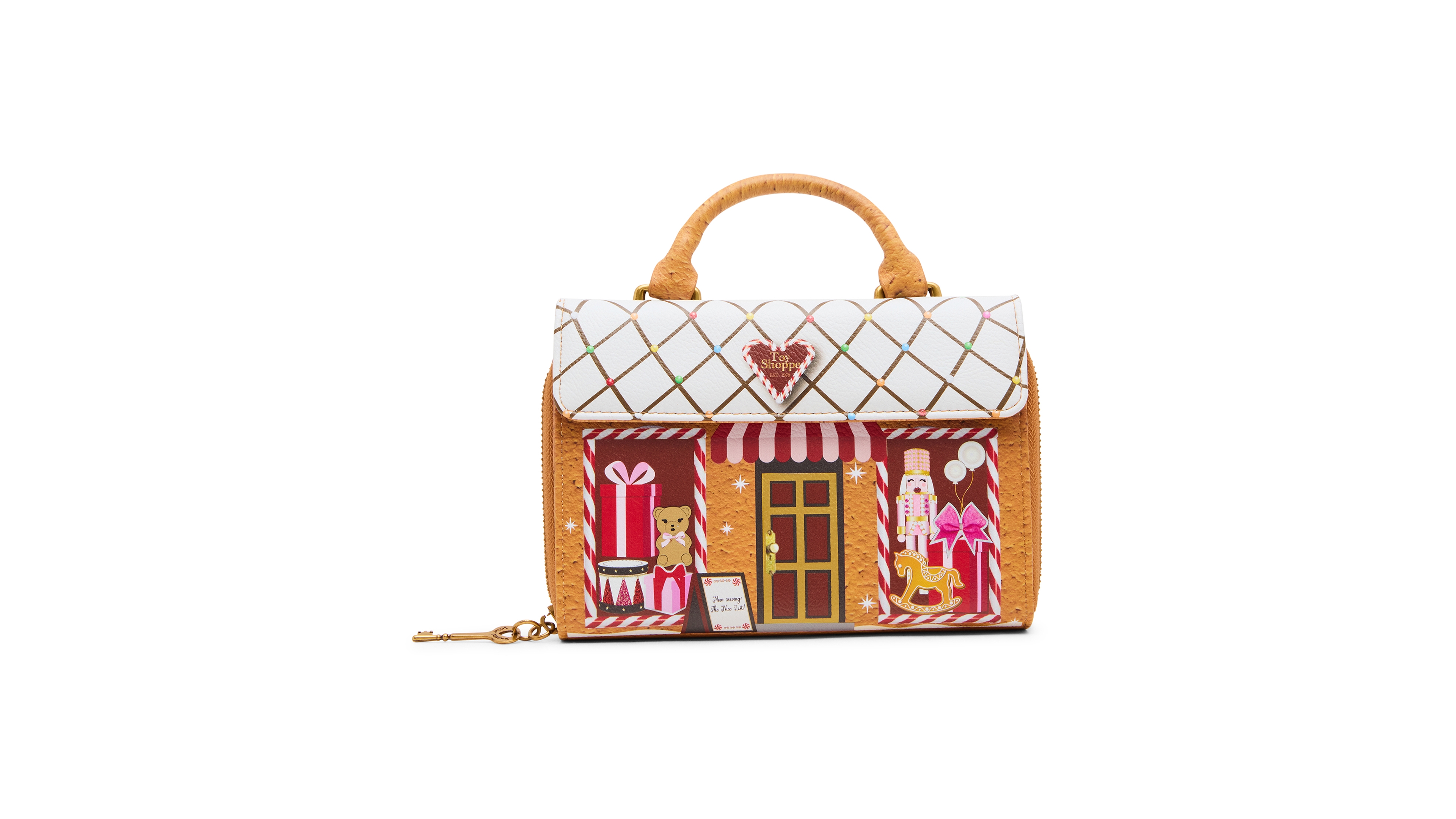 Betsey Johnson Treat Me Right Mini Crossbody Handbag