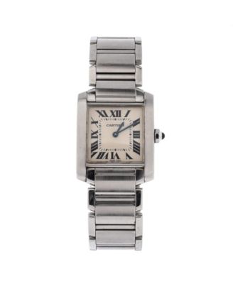 Tank Francaise Quartz Watch in Stainless Steel 25mm