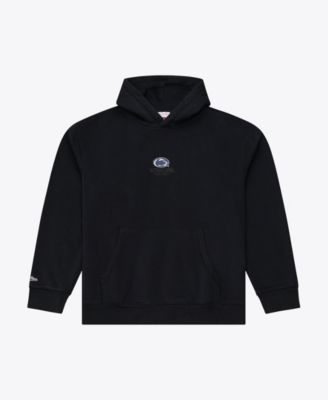 Men's Black Penn State Nittany Lions Monochrome Icon Fleece Hoodie