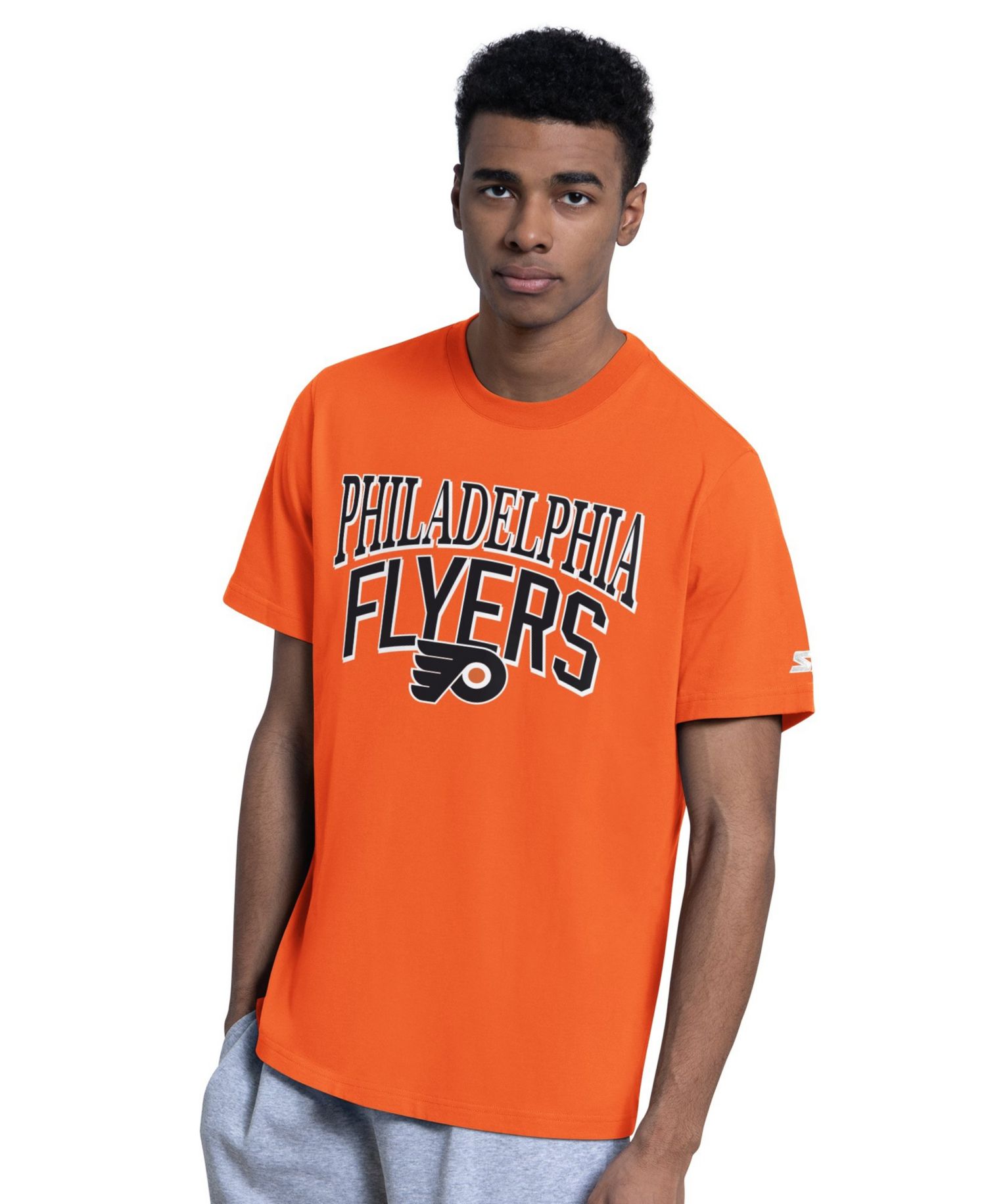 Men's Orange/Heather Gray Philadelphia Flyers Two-Pack T-Shirt Set