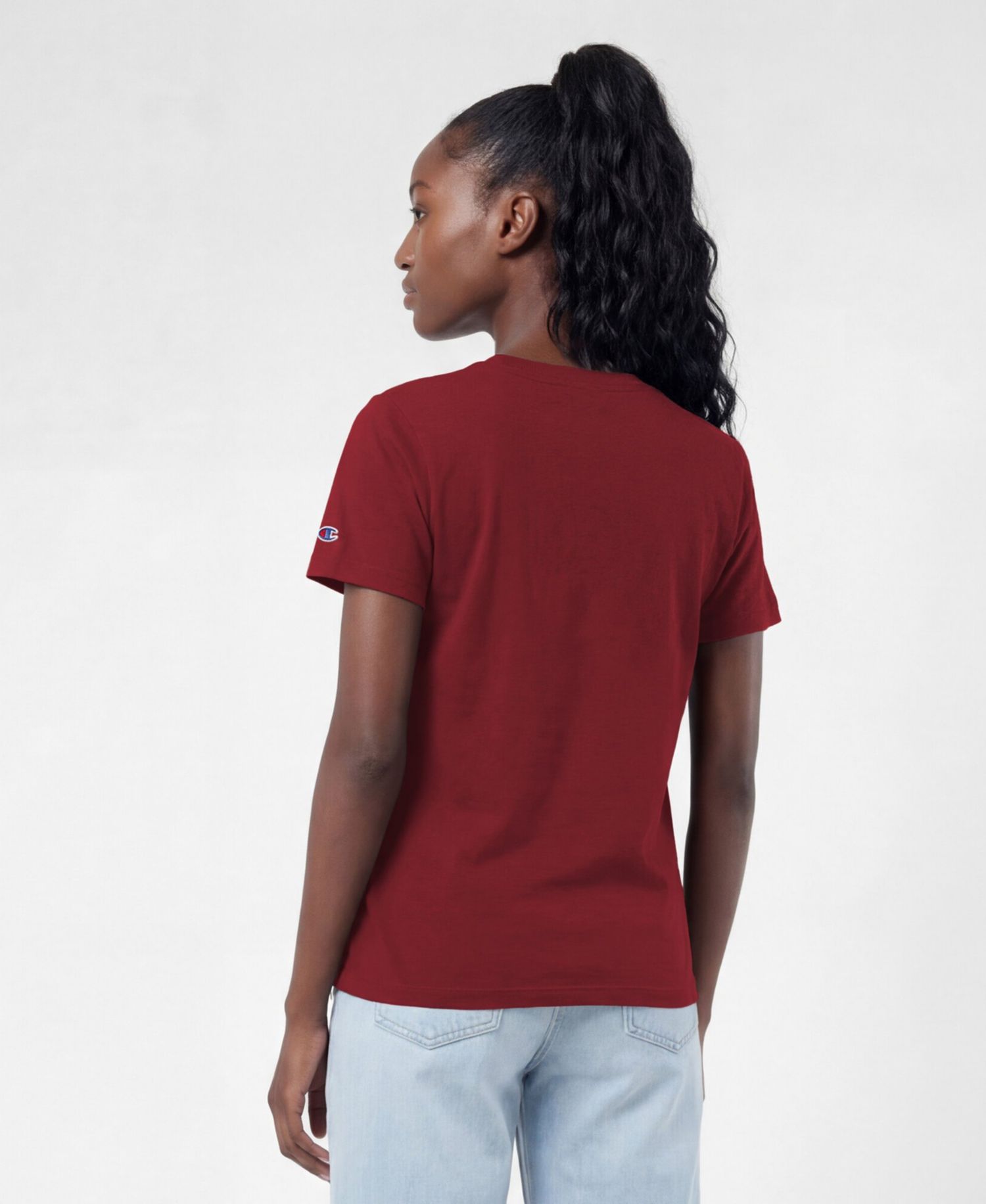 Women's Colorado Avalanche Screen-Print Crewneck T-Shirt