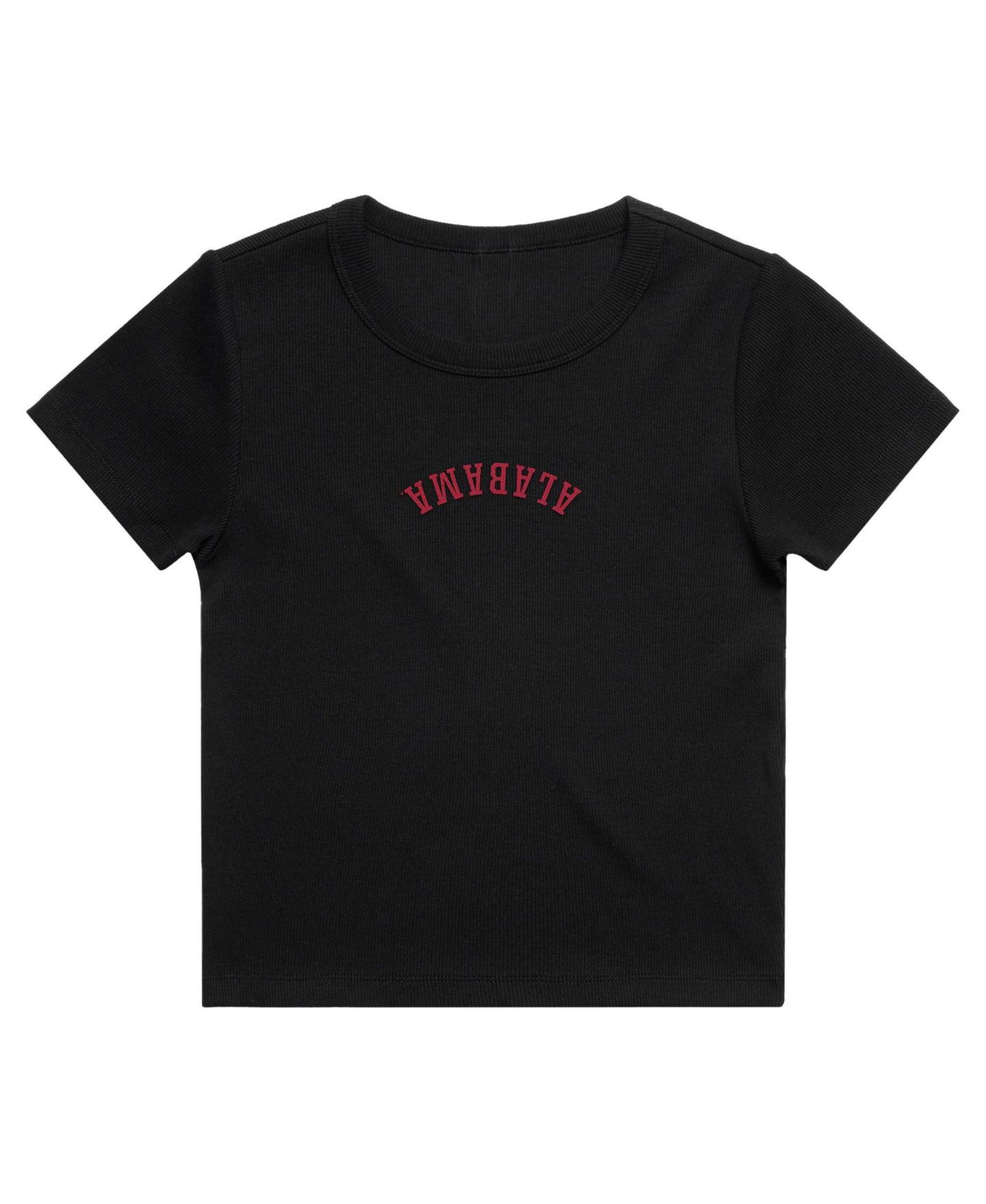 Женская футболка Uscape Apparel Alabama Crimson Tide Cropped Ribbed — фото 2