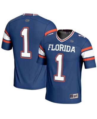 Big Boys and Girls 1 Royal Florida Gators Football Jersey