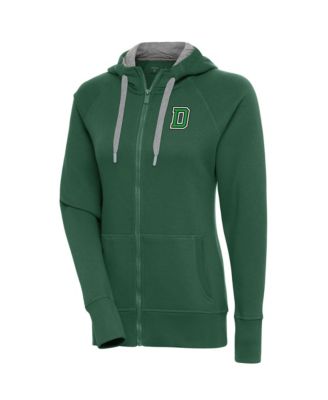 Women's Hunter Green Dartmouth Big Green Victory Full-Zip Hoodie