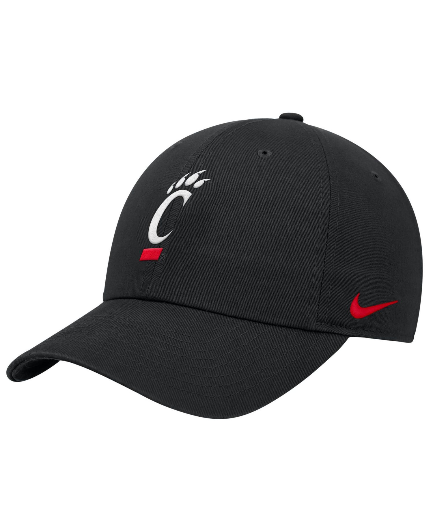 Men's Black Cincinnati Bearcats 2026 Sideline Club Adjustable Hat