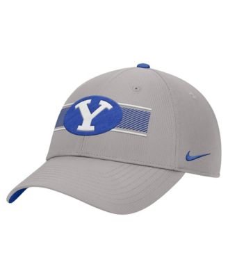 Men's Gray BYU Cougars Ripstop Dri-FIT Adjustable Hat