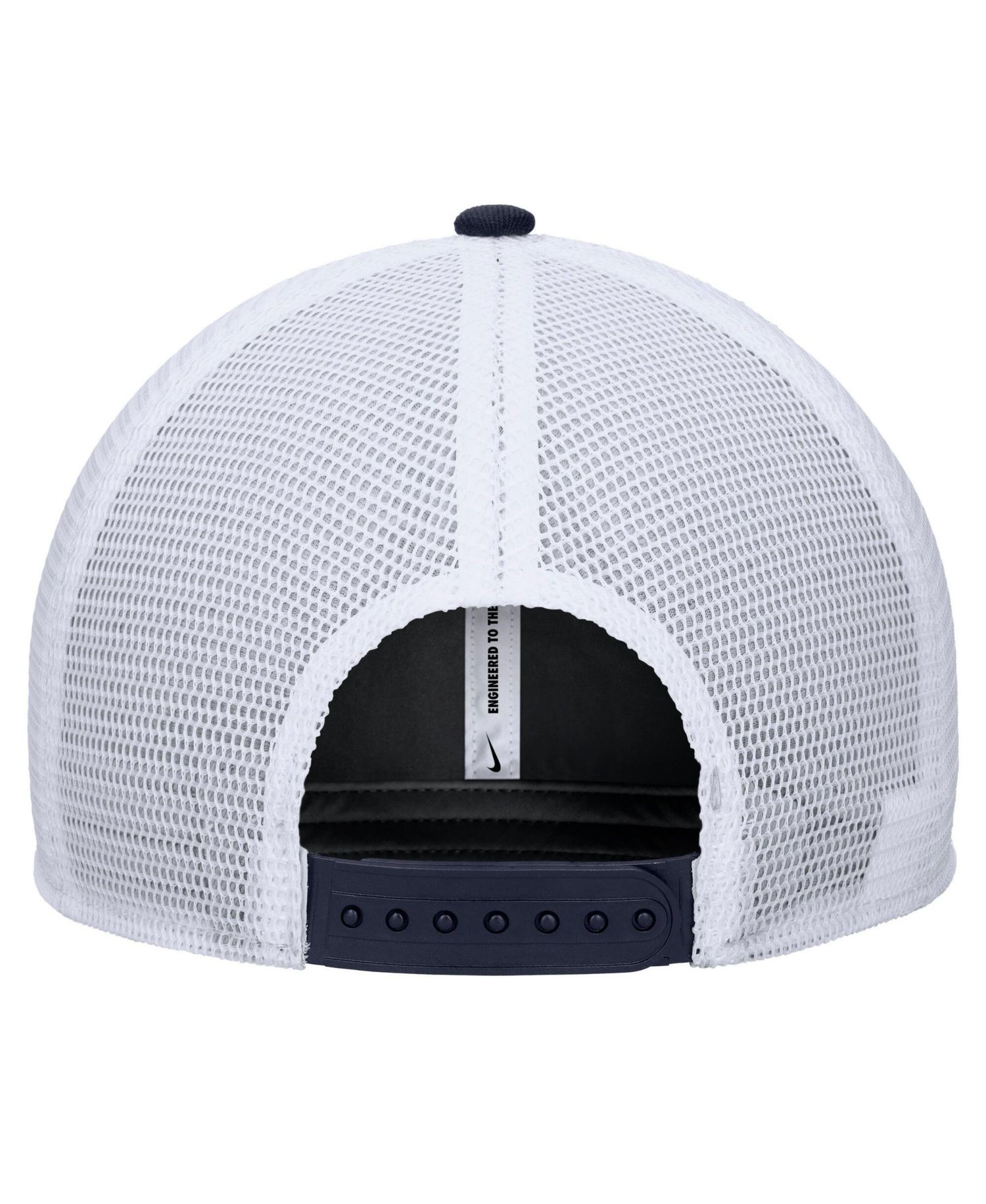 Men's Navy BYU Cougars Rise Adjustable Trucker Hat