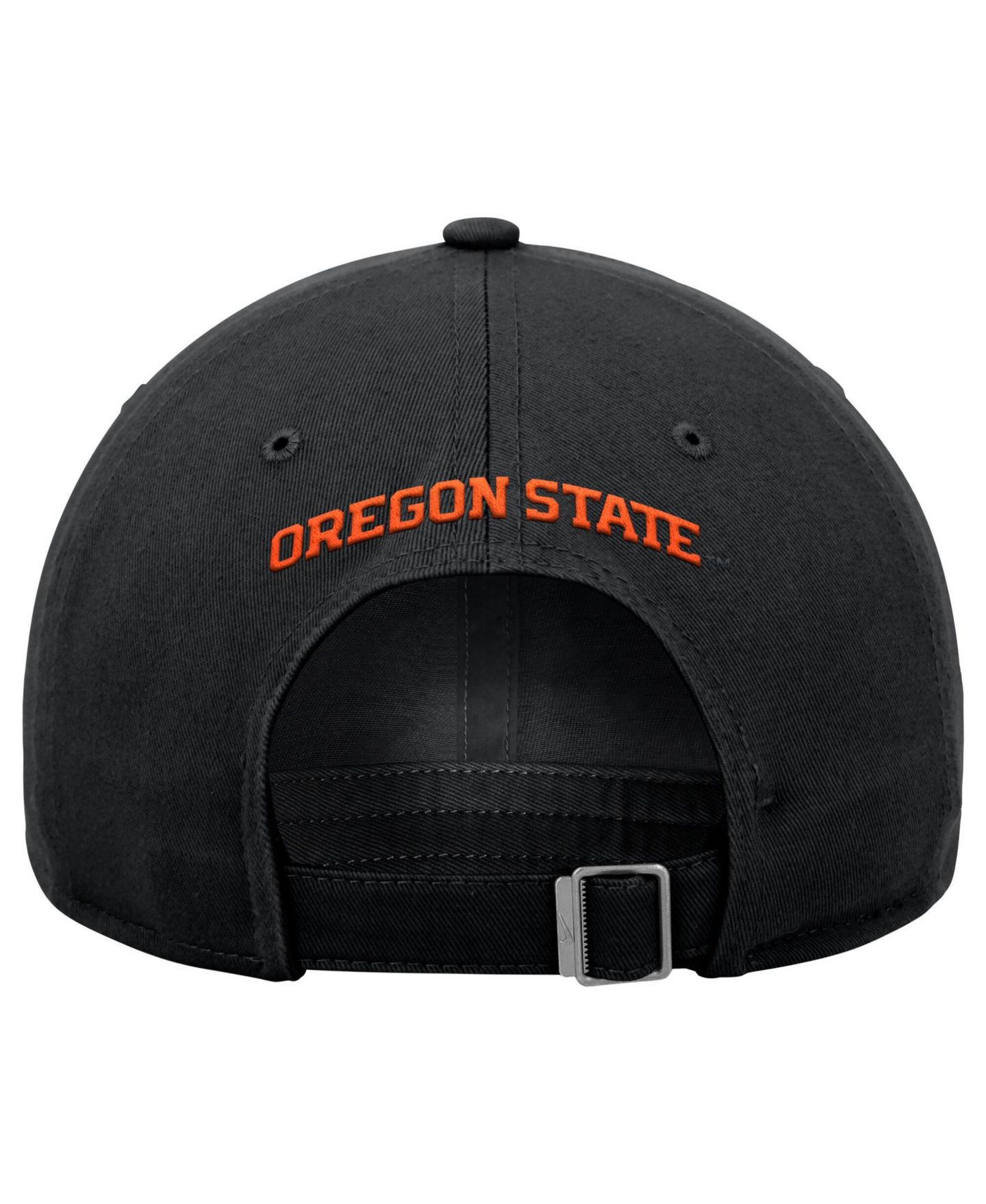 Мужская кепка Nike Black Oregon State Beavers 2026 On-Field Club Adjustable Hat — фото 2