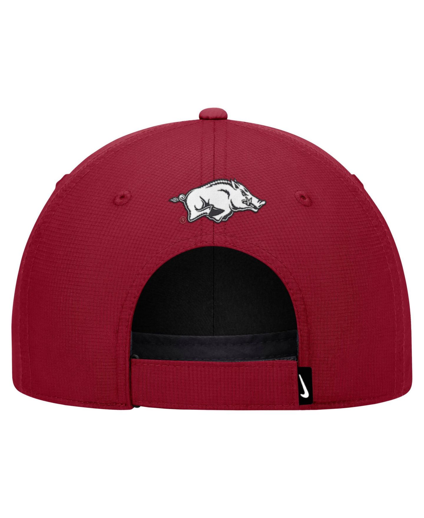 Мужская кепка Nike Cardinal Arkansas Razorbacks 2026 Sideline Ripstop Dri-FIT Adjustable Hat — фото 2