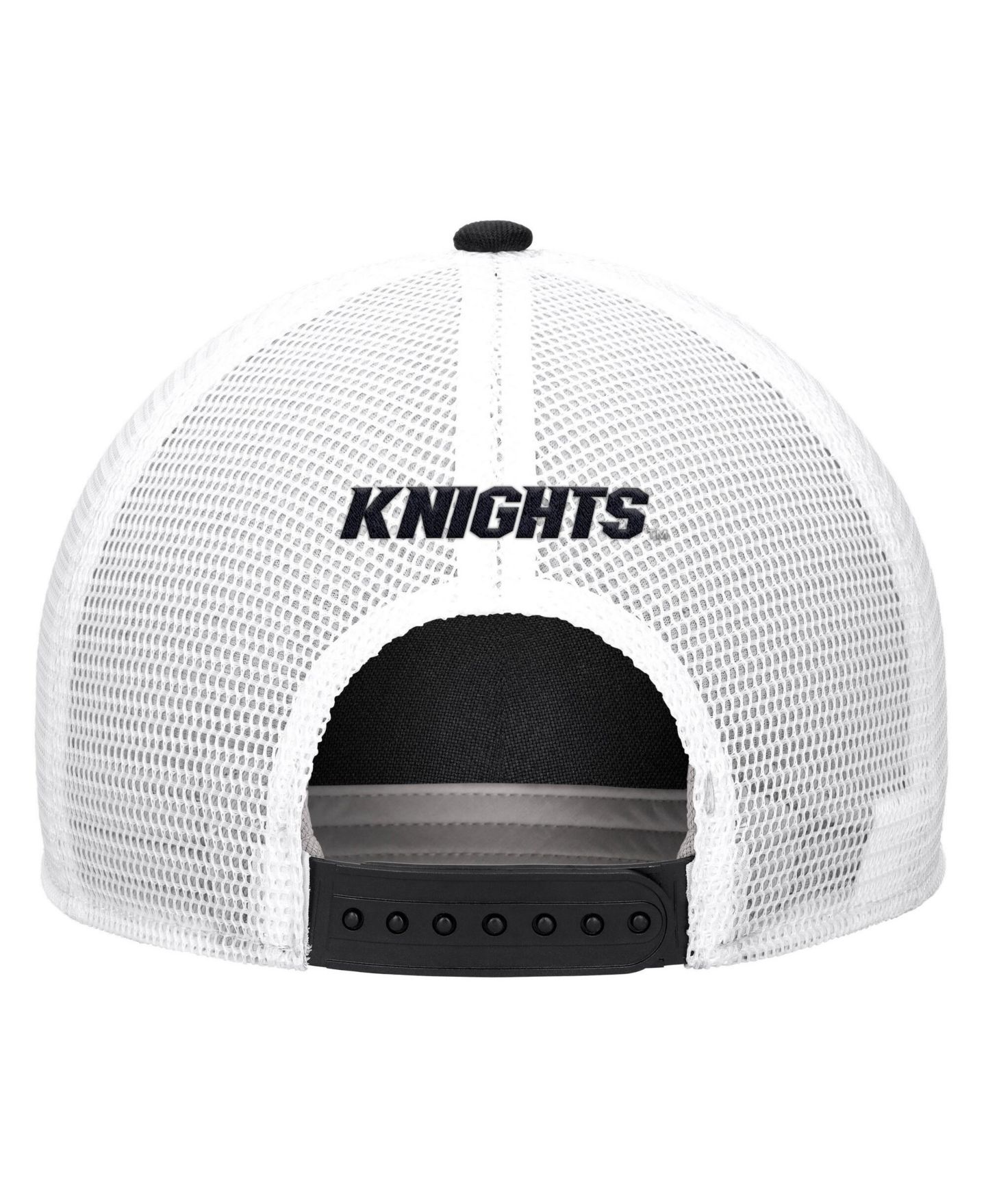 Мужская кепка Nike Black UCF Knights 2026 On-Field Rope Adjustable Trucker Hat — фото 3