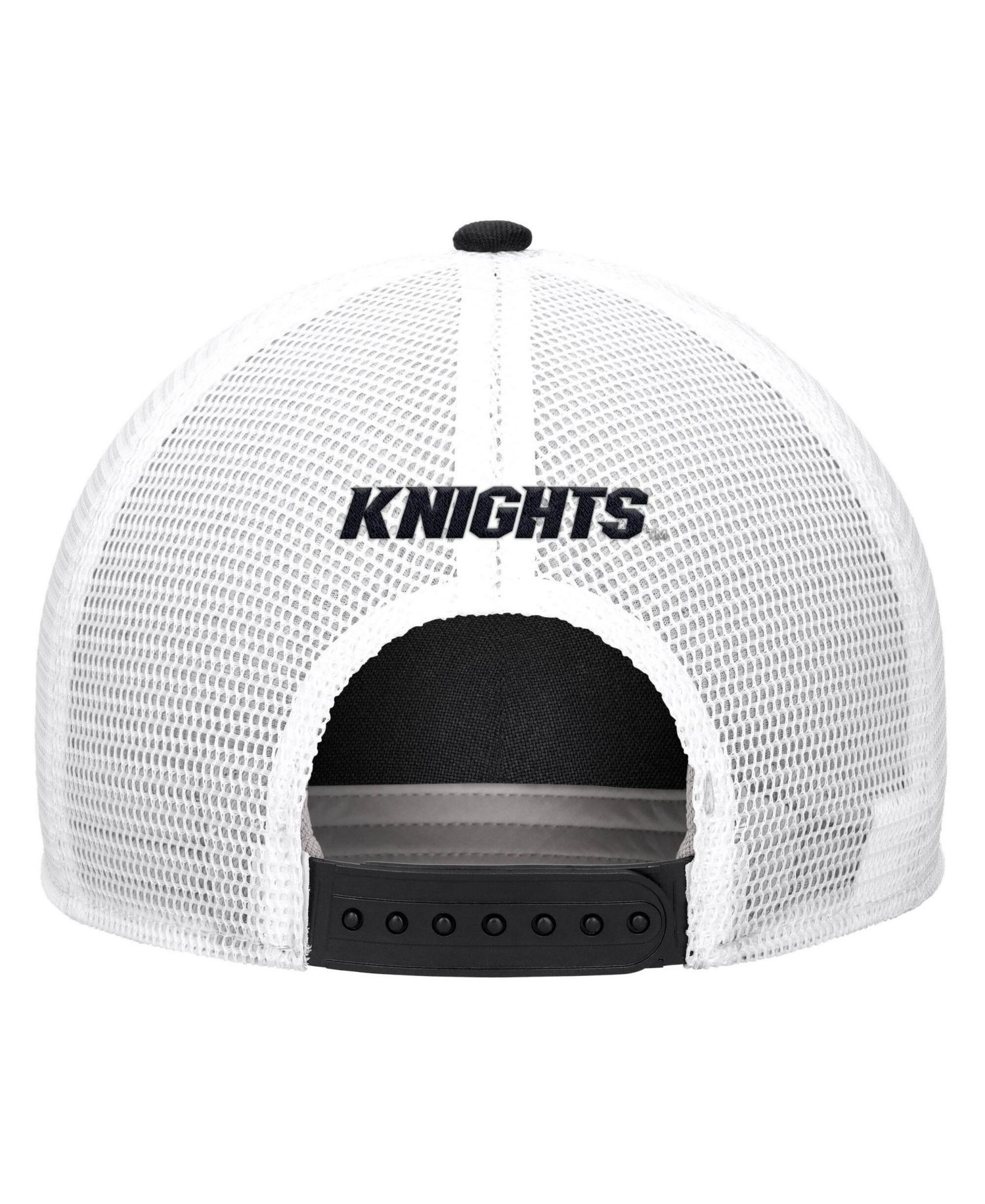 Men's Black UCF Knights 2026 On-Field Rope Adjustable Trucker Hat