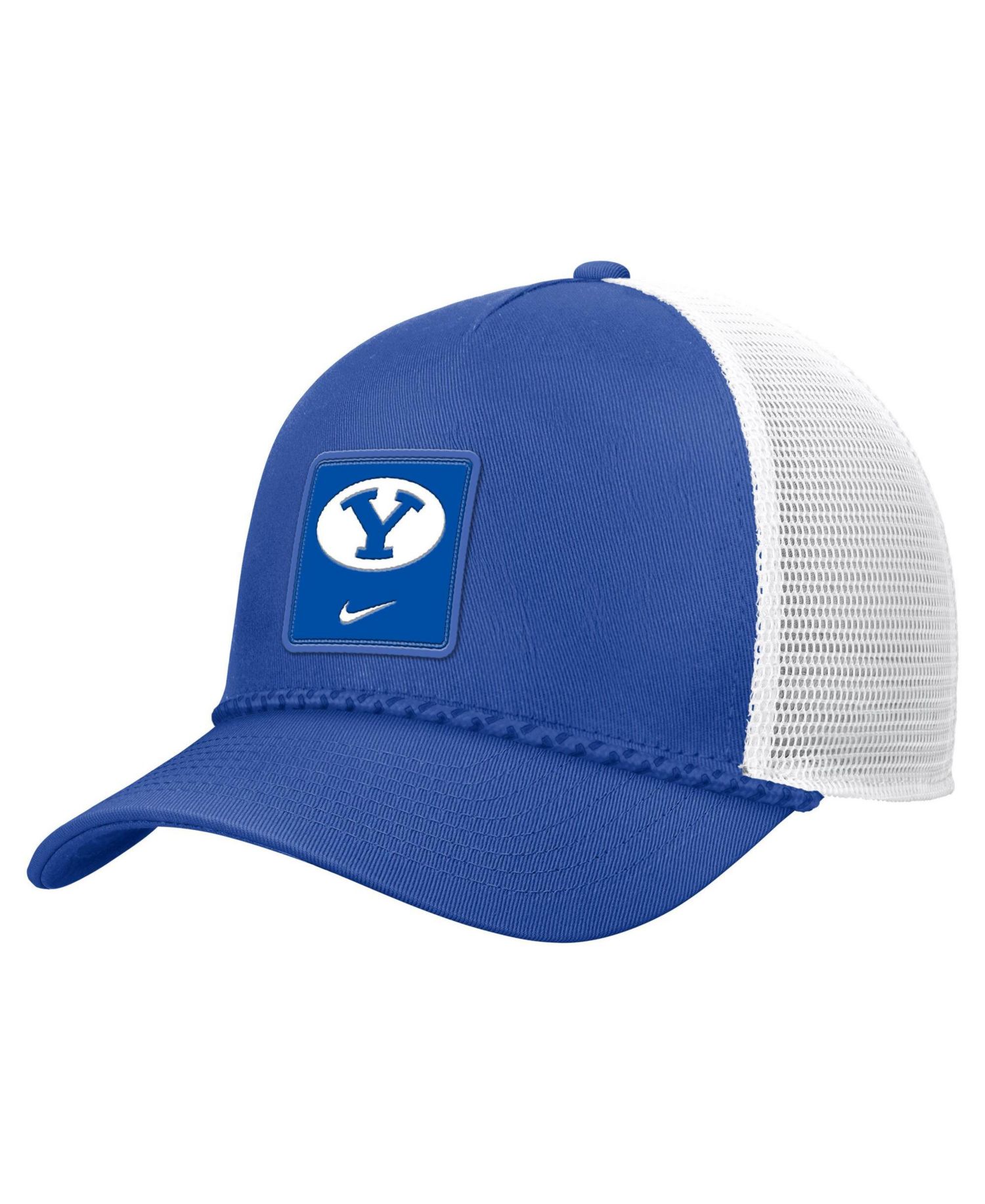 Men's Royal BYU Cougars 2026 On-Field Rope Adjustable Trucker Hat