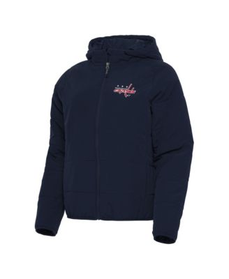 Women's Navy Washington Capitals Universe Full-Zip Puffer Jacket