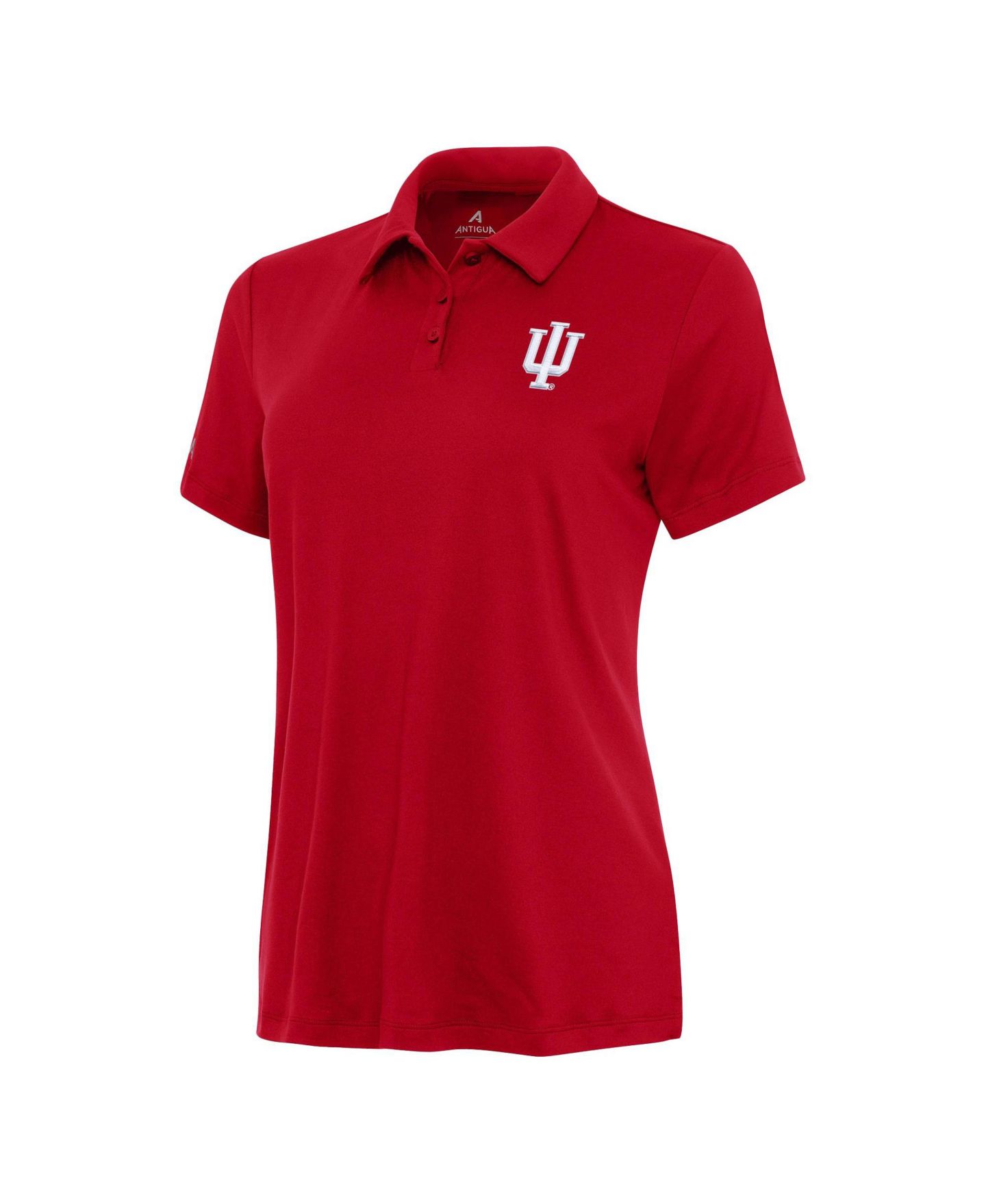 Женское поло Antigua Crimson Indiana Hoosiers Reprocess Polo — фото 2